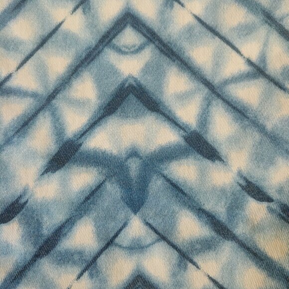 NWOT Banana Republic White Light Blue Dark Blue Front Slit Pencil Skirt (0 US) - Picture 13 of 13